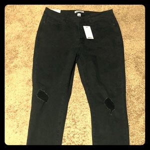 Judy blue skinny distressed jeans 14W